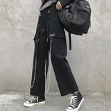 Black Unisex Cargo Pants