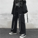 Black Unisex Cargo Pants