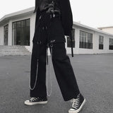 Black Unisex Cargo Pants