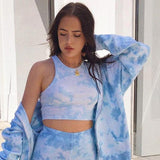 Tie Dye Crop Top