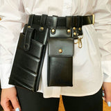 Double Leather Crossbody Bags