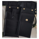 Double Leather Crossbody Bags