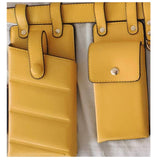 Double Leather Crossbody Bags