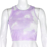 Tie Dye Crop Top