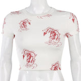 Red Dragon Ribbed Shirt