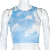 Tie Dye Crop Top