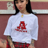 "I Hate You" Care Bear Tee