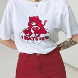 "I Hate You" Care Bear Tee