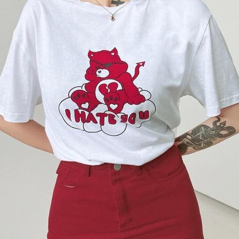 "I Hate You" Care Bear Tee