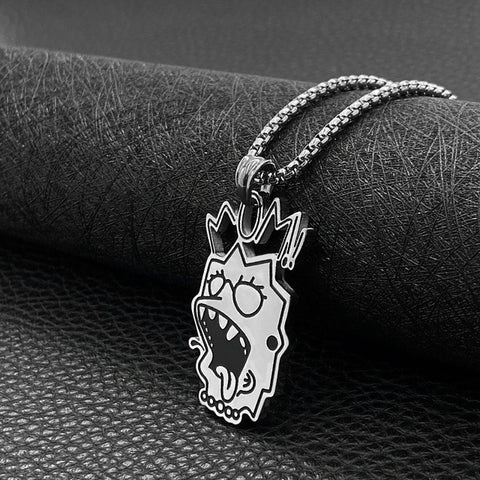 Lisa Simpson Lil Peep Necklace