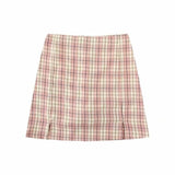 Plaid Mini Skirt