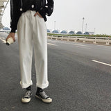 High Waist Straight Leg Jeans