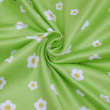 Green Floral Spaghetti Strap Dress