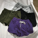 IDGAF Embroidered Shorts