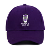 Embroidery Purple Drank Dad Hat