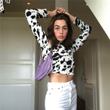 Rorschach Test Turtleneck Top