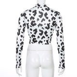 Rorschach Test Turtleneck Top