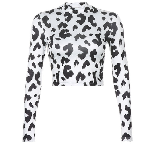 Rorschach Test Turtleneck Top