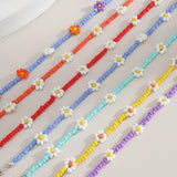 Beaded Flower Necklaces