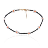 Beaded Flower Necklaces
