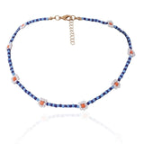Beaded Flower Necklaces