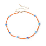 Beaded Flower Necklaces