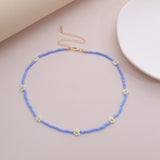 Beaded Flower Necklaces