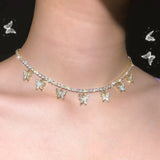 Butterfly Tennis Chain