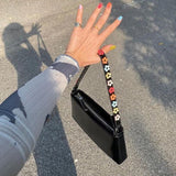 Small Floral Vegan Leather Handbag