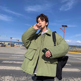 Big Cargo Pocket Parka Jacket
