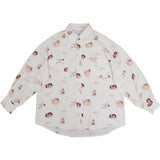 Angel Button Up Shirt