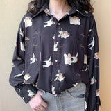 Angel Button Up Shirt