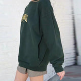 Embroidered Hawaii Sweater