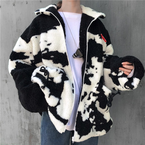 Rorschach Sherpa Zip Up Jacket