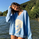 Skull Knit Sweaters