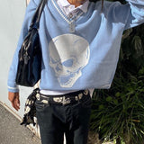 Skull Knit Sweaters