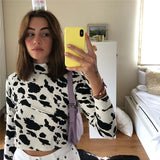 Rorschach Test Turtleneck Top
