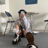 Rorschach Horse Hair Boots