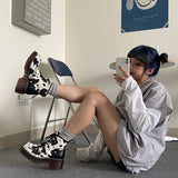 Rorschach Horse Hair Boots