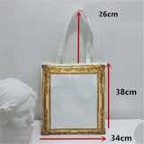 Classical Frame Canvas Bag