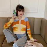 Sunset Knit Cardigan Sweater