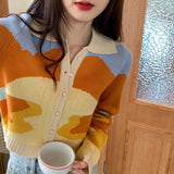 Sunset Knit Cardigan Sweater