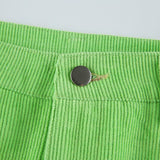 Corduroy Cargo Trousers