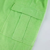 Corduroy Cargo Trousers