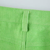 Corduroy Cargo Trousers