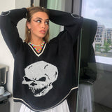 Skull Knit Sweaters