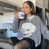 Skull Knit Sweaters
