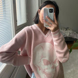 Skull Knit Sweaters