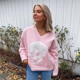 Skull Knit Sweaters