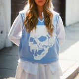 Skull Knit Sweaters